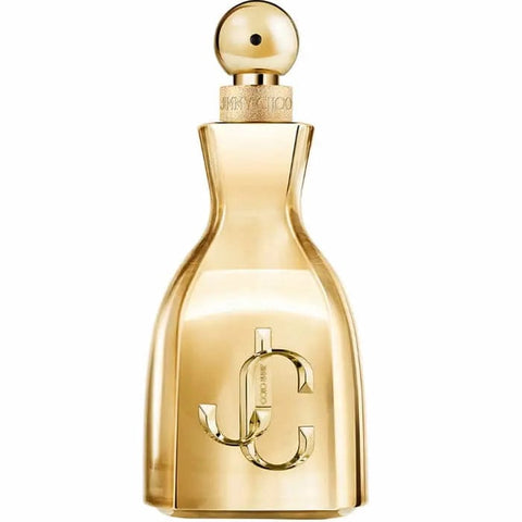 Jimmy Choo I Want Choo Le Parfum spray in a 100ml bottle, featuring elegant packaging and the iconic Jimmy Choo branding.