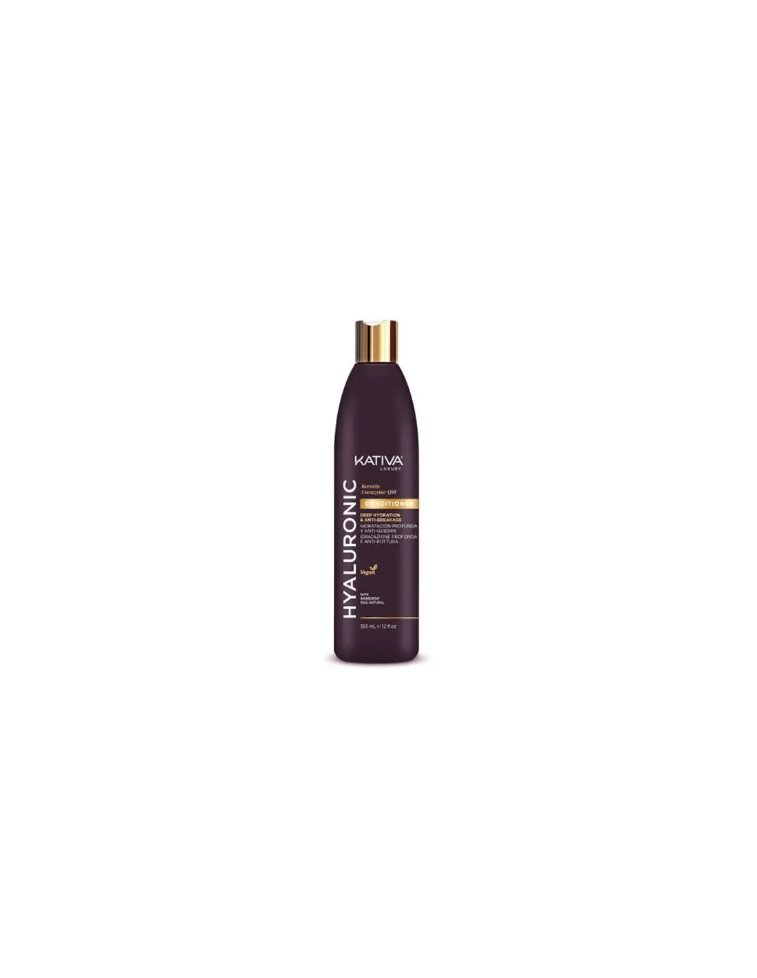 Jag Couture London - New York Kativa Hyaluronic Ker Q10 Acond 355