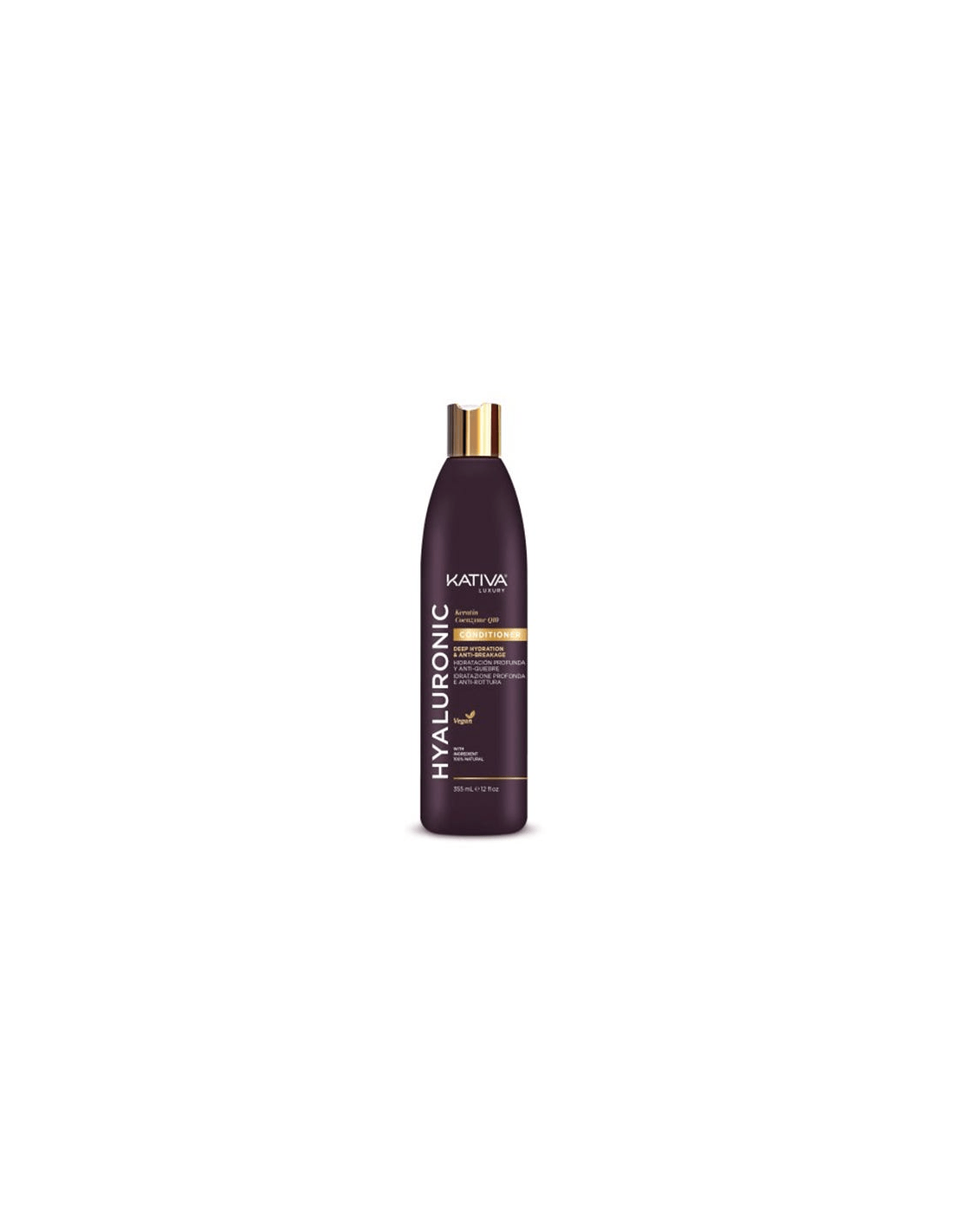 Jag Couture London - New York Kativa Hyaluronic Ker Q10 Acond 355
