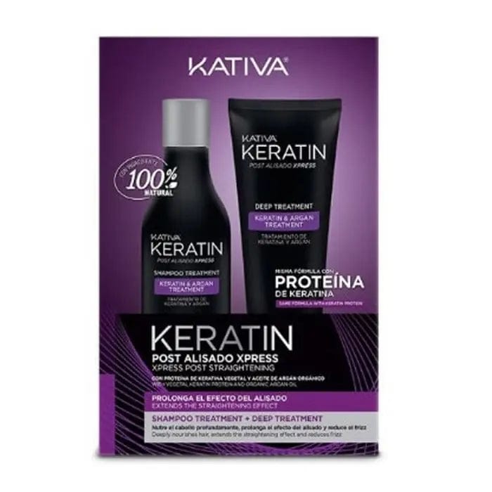 Jag Couture London - New York Kativa Keratin Post Smoothing Xpress Set 2 Pieces