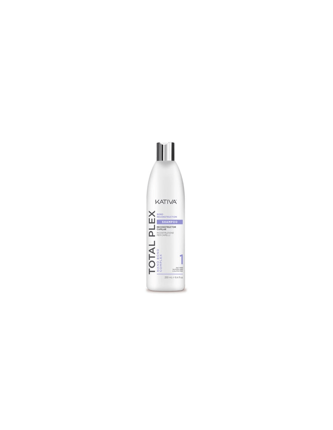Jag Couture London - New York Kativa Total Plex Champú Reconstructor 355ml