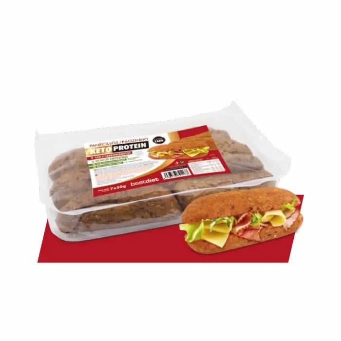 Jag Couture London - New York Keto Protein Bread Rolls 7x50g