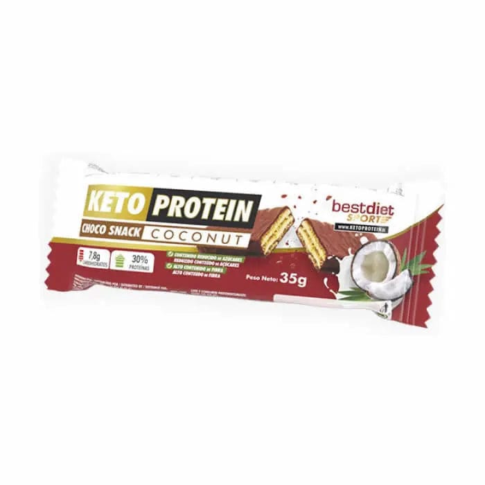 Jag Couture London - New York Keto Protein Choco Snack Coconut 35g