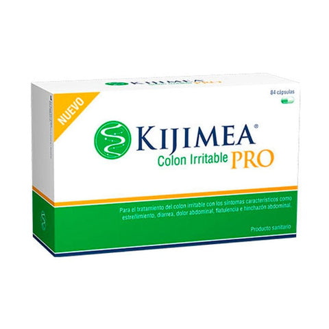 Kijiea Irritable Colon Pro capsules by Jag Couture London New York, showing a bottle of 84 capsules for digestive health.