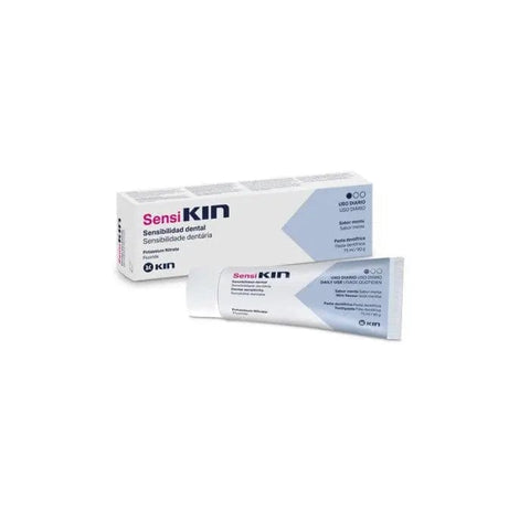 Jag Couture London Kin Sensikin Toothpaste 75ml tube, featuring sleek packaging and a clean, modern design.