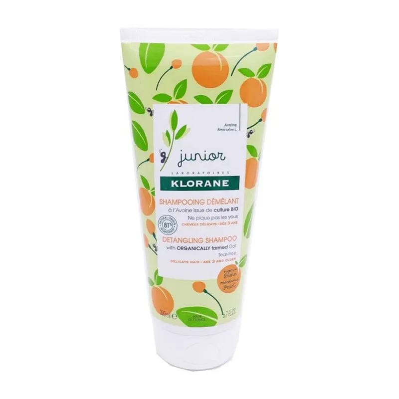 Jag Couture London - New York Klorane Junior Detangling Shampoo Peach 200 ml