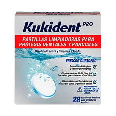 Jag Couture London - New York Kukident Pro Pastillas Limpiadoras 28 Unidades