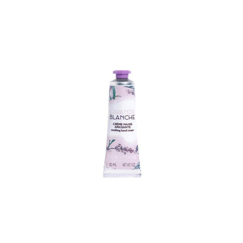 Jag Couture London - New York L'Occitane Lavanda Blanca Hand Cream 30ml jar with white lavender design