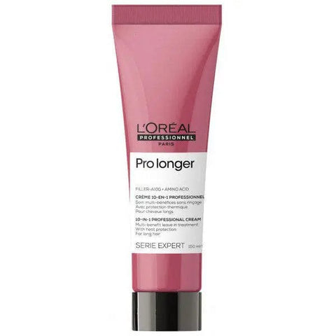 L'Oreal Professionnel Pro Longer 10-In-1 Professional Cream in 150ml jar, with sleek packaging and product label visible.