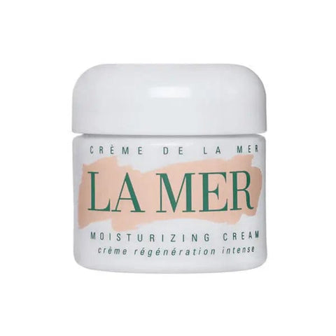 Jag Couture London New York La Mer Crème De La Mer 30ml jar with luxurious cream inside, elegant packaging, close-up view.
