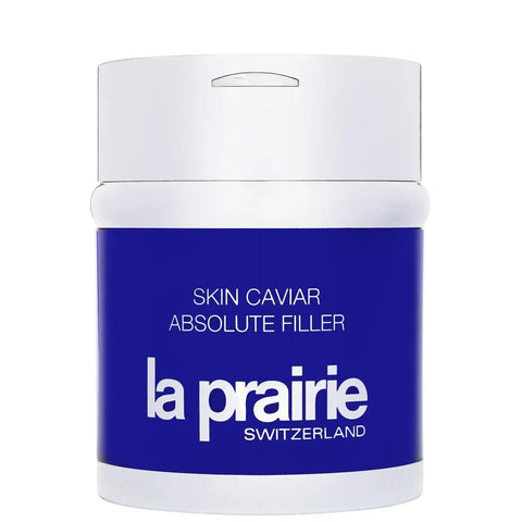 La Prairie Skin Caviar Absolute Filler 60ml jar with luxurious caviar-infused skincare, displayed on a sleek background.