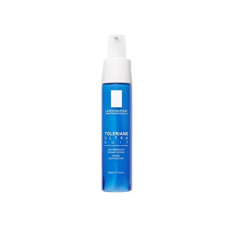 La Roche-Posay Toleriane Dermalergo Night cream in 40ml jar, featuring soothing skincare packaging from Jag Couture London New York.