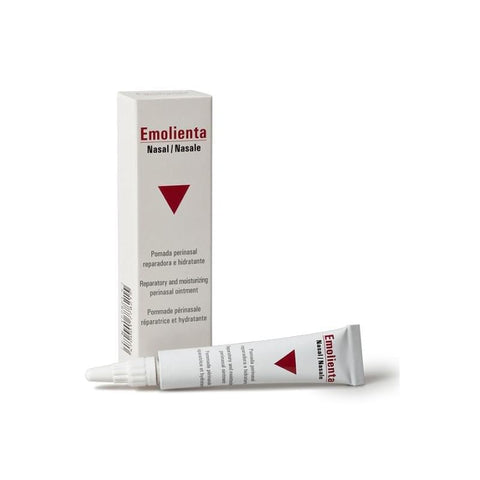 Jag Couture London New York Laboratorios Viñas Emolienta Nasal 10ml bottle showing nasal spray application.