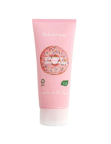 Jag Couture London New York Laiseven Gel Viaje 100ml Candy in a sleek container, ideal for travel and skin hydration.