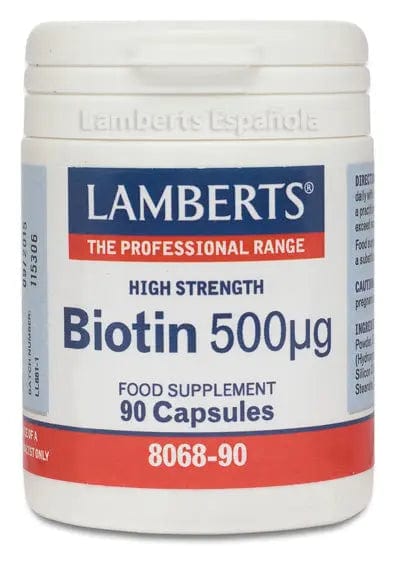 Jag Couture London - New York Lamberts Biotina 500-Ug 90 Caps