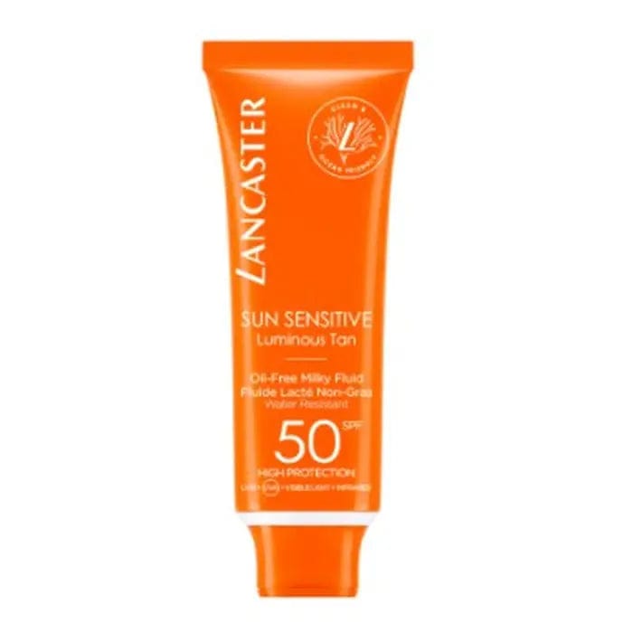 Jag Couture London - New York Lancaster Sun Sensitive Luminous Tan Oil-Free Milky Fluid Spf50 50ml
