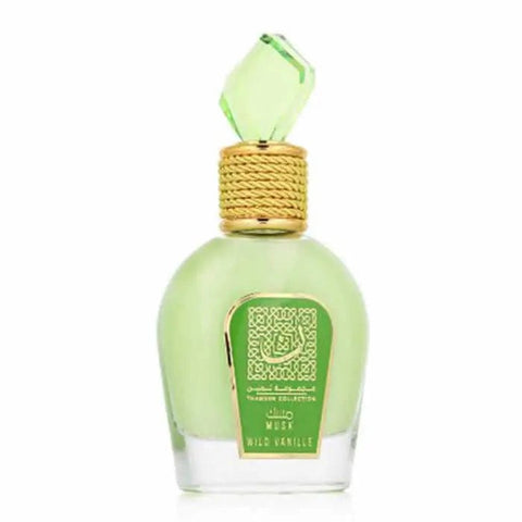 Jag Couture London Musk Wild Vanille Eau de Parfum 100ml bottle with elegant packaging and floral notes.