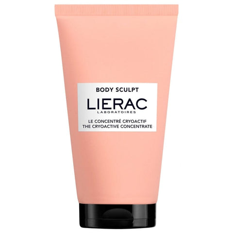 Lierac Body Sculpt Cryoactive Concentrate 150ml by Jag Couture London New York, showing the sleek bottle on a neutral background