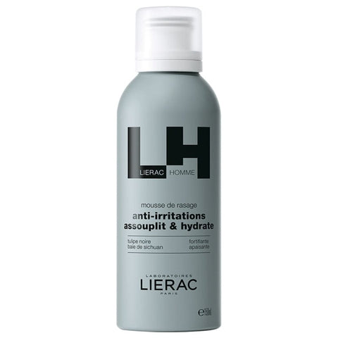 Lierac Homme Foam Shampoo in 150ml bottle, clean and refreshing hair care product from Jag Couture London - New York.