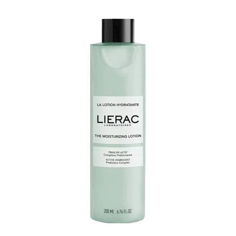 Jag Couture London New York Lierac Moisturising Cleansing Lotion 200ml bottle with pump for gentle facial cleansing and hydration.