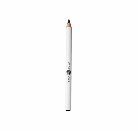 Brown Lily Lolo eye pencil by Jag Couture London New York, shown with the pencil tip and packaging in a sleek design.