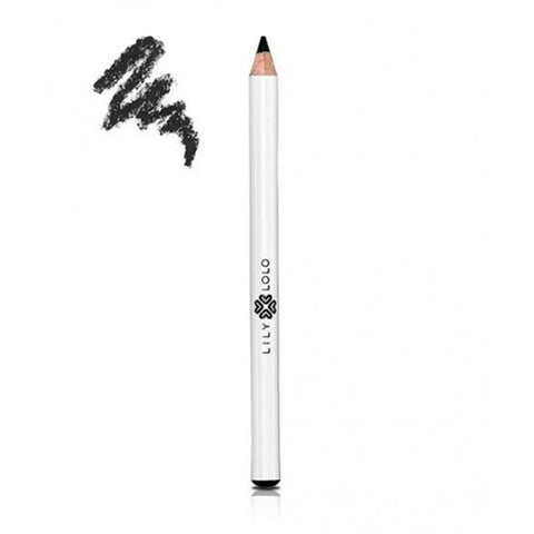 Lily Lolo eye makeup pencil by Jag Couture London - New York, 1.14g, showcasing a sleek black eyeliner pencil with a sharpened tip.