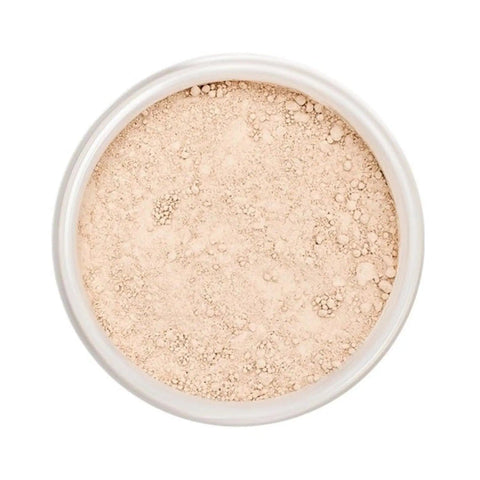 Lily Lolo Mineral Base in Blondie SPF15 mini by Jag Couture London New York, showing a compact powder container with product label.