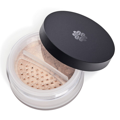 Lily Lolo Flawless Silk Finish Powder by Jag Couture London New York, silky compact powder for a smooth, flawless complexion.