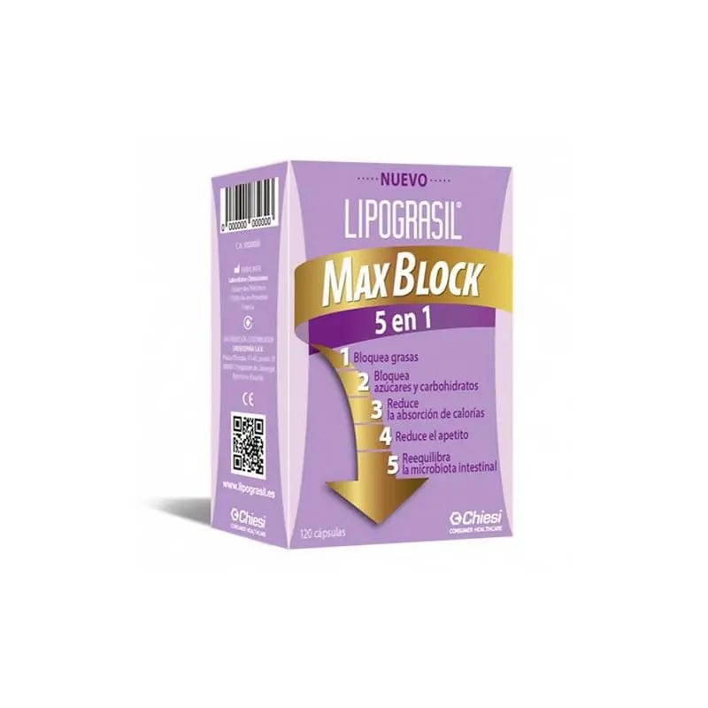 Jag Couture London - New York Lipograsil Max Block 5 in 1 120 Capsules