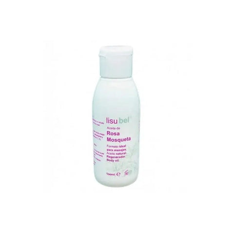Jag Couture London New York Lisubel Rosehip 100ml bottle with rosehip oil in a clear glass container.