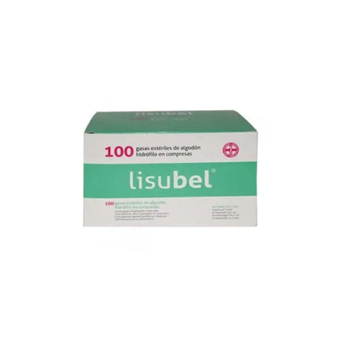 Sterile Gauze C-100 from Lisubel by Jag Couture London New York, showing a pack of medical gauze with sterile packaging.