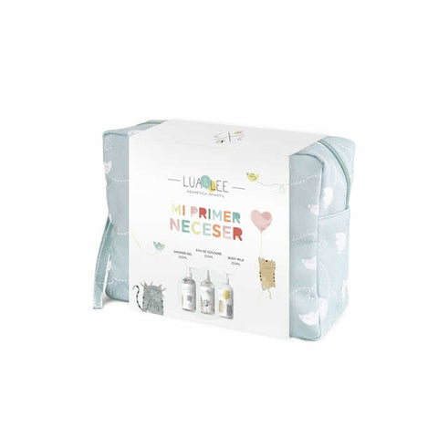 Lua & Lee My First Toilet Bag Set 3 pieces by Jag Couture London-New York, featuring colorful, child-friendly toiletry bags with playful designs.