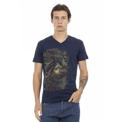 Trussardi Action 2AT151_03BLUE men's watch by Jag Couture London - New York, featuring a blue dial and stainless steel case.