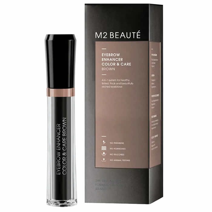 Jag Couture London - New York M2 Beauté Eyebrow Enhancer Color Care Brown 6ml