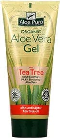 Madal Bal Gel Aloe Vera and Tea Tree by Jag Couture London New York, 200ml bottle with aloe vera and tea tree ingredients.
