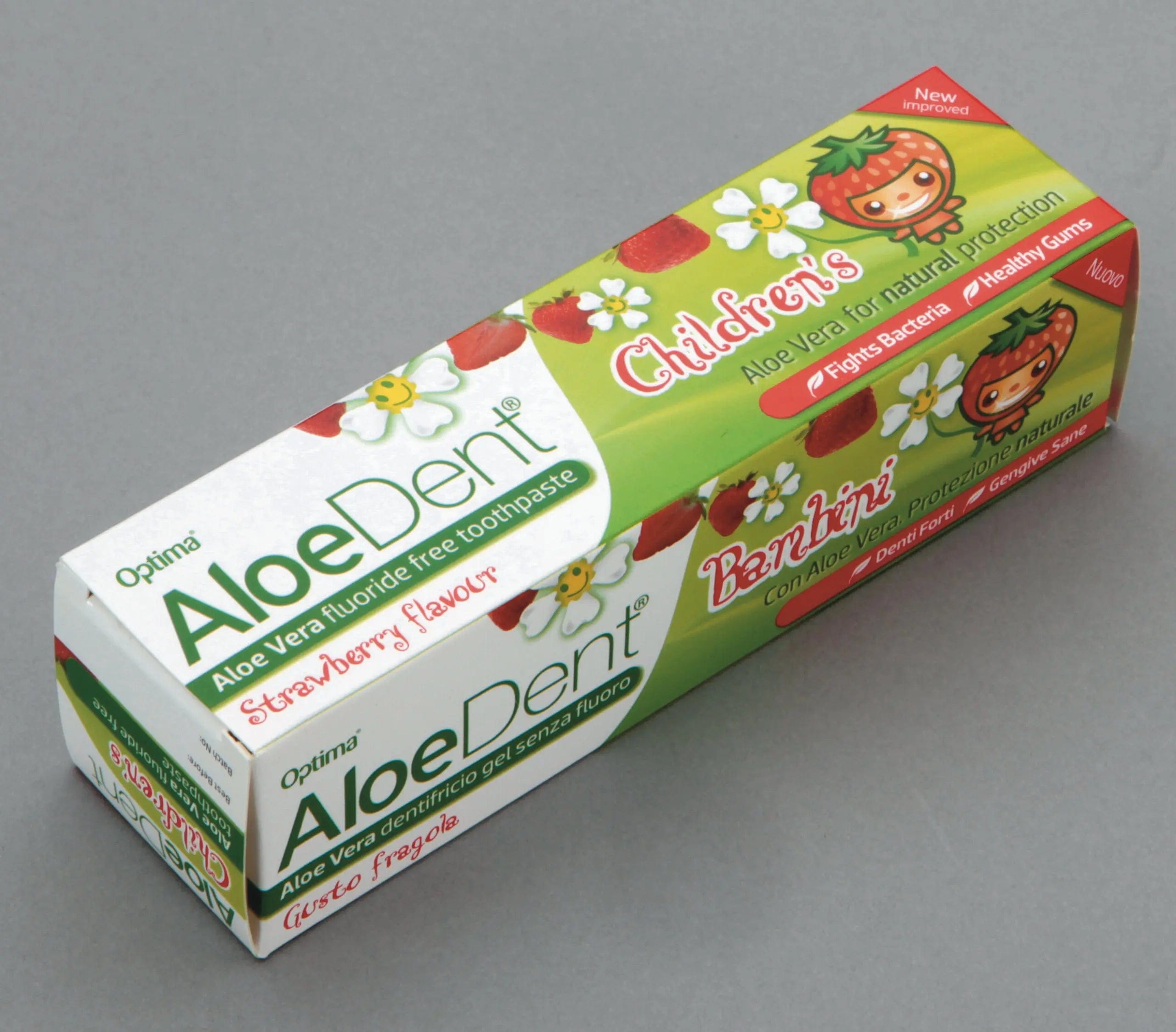 Jag Couture London - New York Madal Bal Pasta De Dientes Aloe Dent Niños Sabor Fresa 50ml