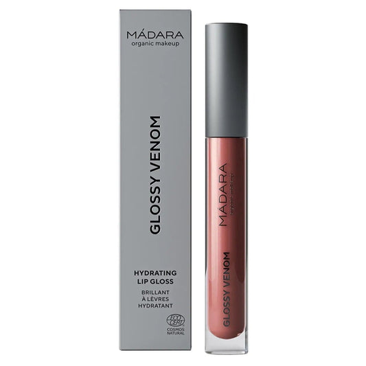 Jag Couture London - New York Mádara Madara Glossy Venom Brillo De Labios Hidratante 73 Magnetic Nude 1un