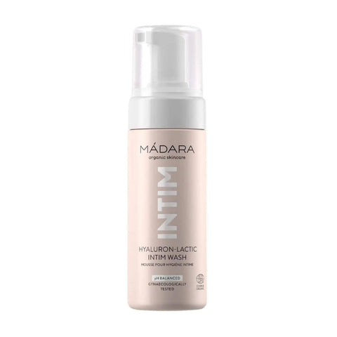 Mádara Intim Hyaluron-Lactic Gel De Baño Íntimo 150ml, natural skincare product for intimate hygiene