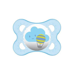 Jag Couture London - New York Mam Baby Dummy Original 0+ Silicone Blue