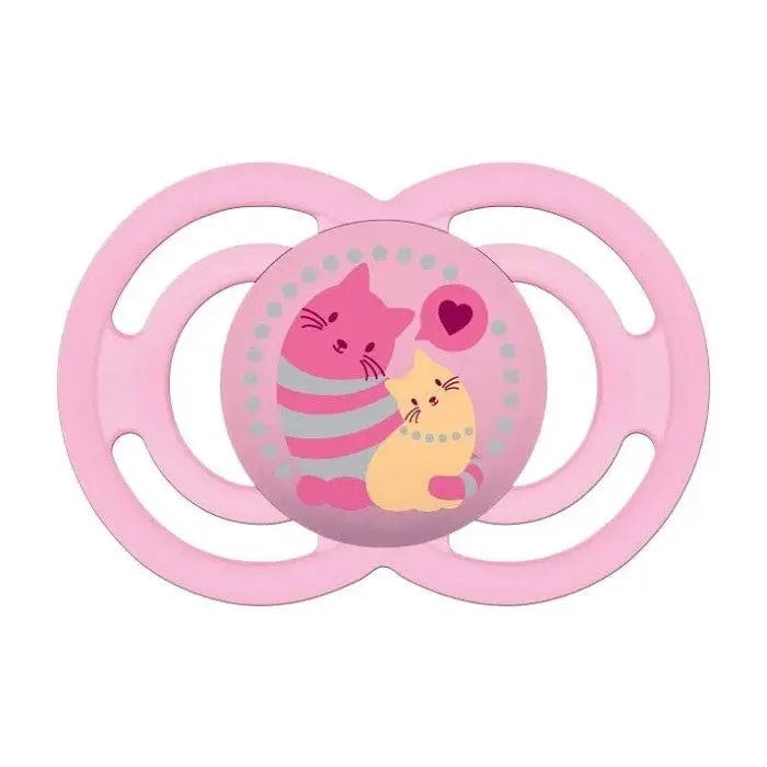 Jag Couture London - New York Mam Baby Soother Perfect 16+ Silicone Pink