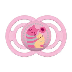 Jag Couture London - New York Mam Baby Soother Perfect 16+ Silicone Pink