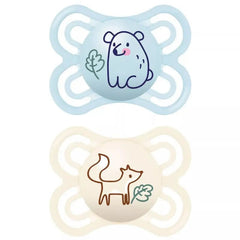 Jag Couture London - New York Mam Perfect Pacifier 2-6M 2 Units Blue