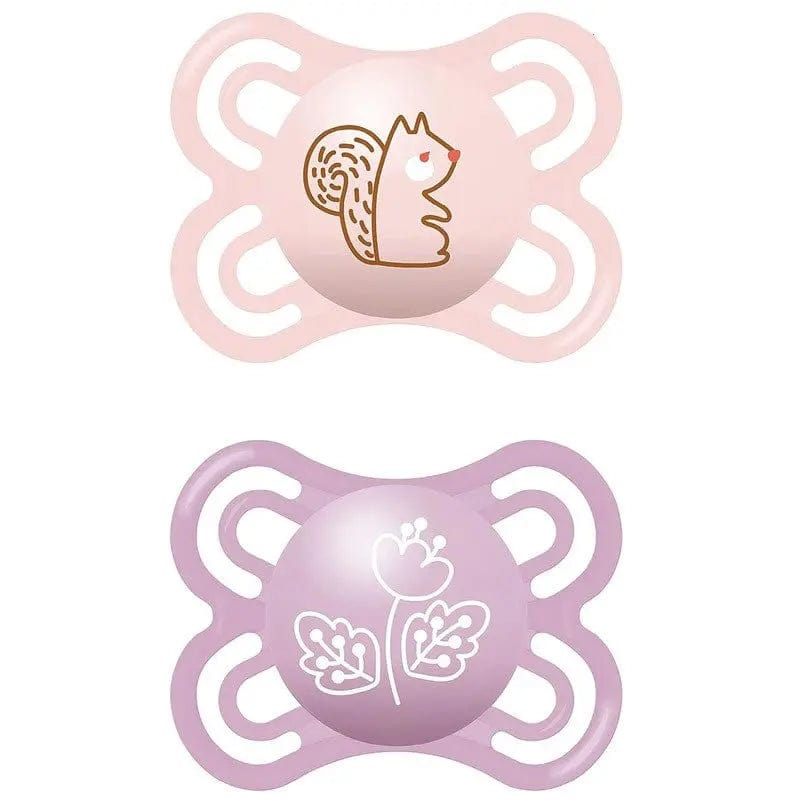 Jag Couture London - New York Mam Perfect Pacifier 2-6M 2 Units  Pink