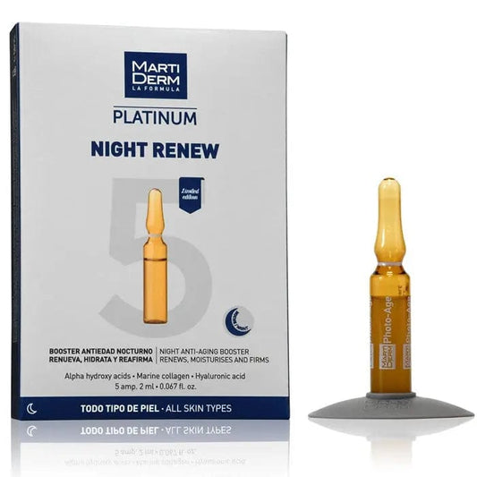 Jag Couture London - New York Martiderm Night Renew 5 Ampoules