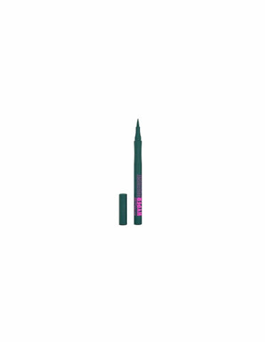 Maybelline Hyper Precise All Day Liquid Pen in Jungle, 1ml, with sleek black and green packaging, designed for precise eyeliner application.