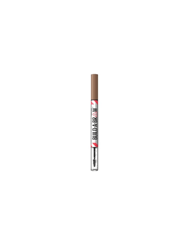 Maybelline Mayb Brow Buil A Brow eyebrow gel by Jag Couture London - New York, featuring a brow brush and product in a sleek container.