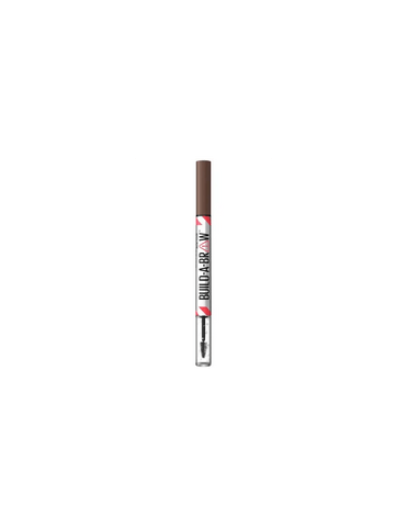Maybelline Brow Buil A Brow eyebrow mascara in a sleek tube, displayed with the product name and brand on the packaging.