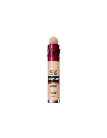 Maybelline Mayb Corrector Borrador, a makeup concealer stick, shown in a sleek tube with a twist-up applicator.