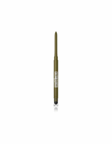 Maybelline Smokey Gel Pencil Eyeliner by Jag Couture London - New York, showcasing a smudged, tattoo-style eye makeup look.