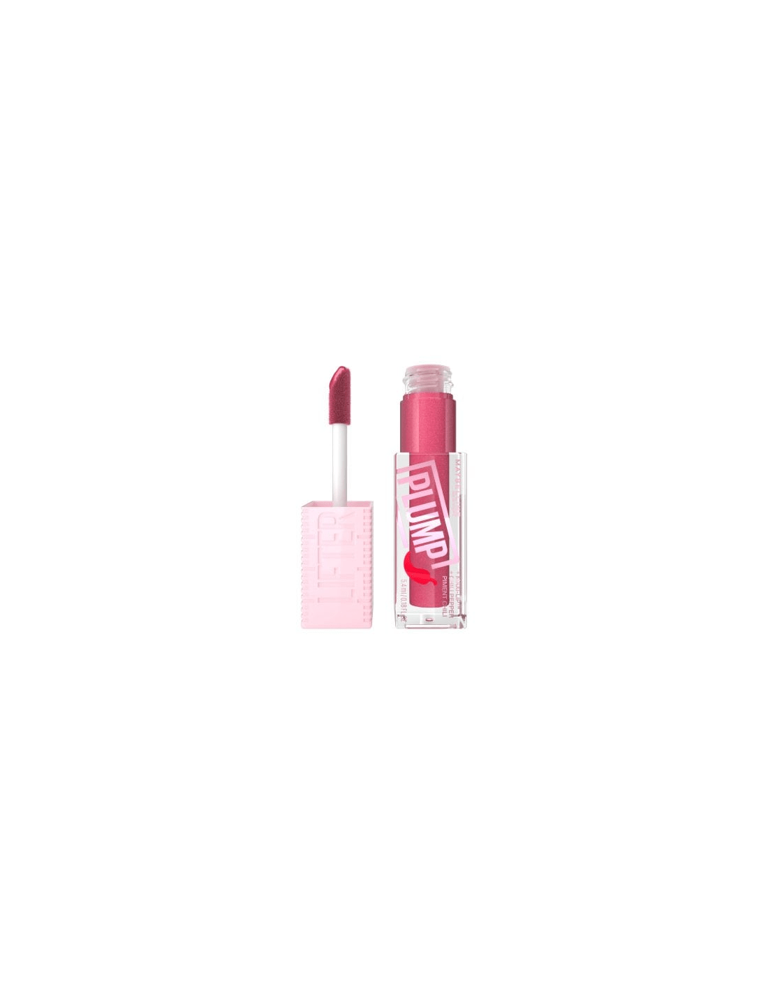 Jag Couture London - New York Maybelline Plump Brillo De Labios Voluminizador 004 Red Flag 5,4ml